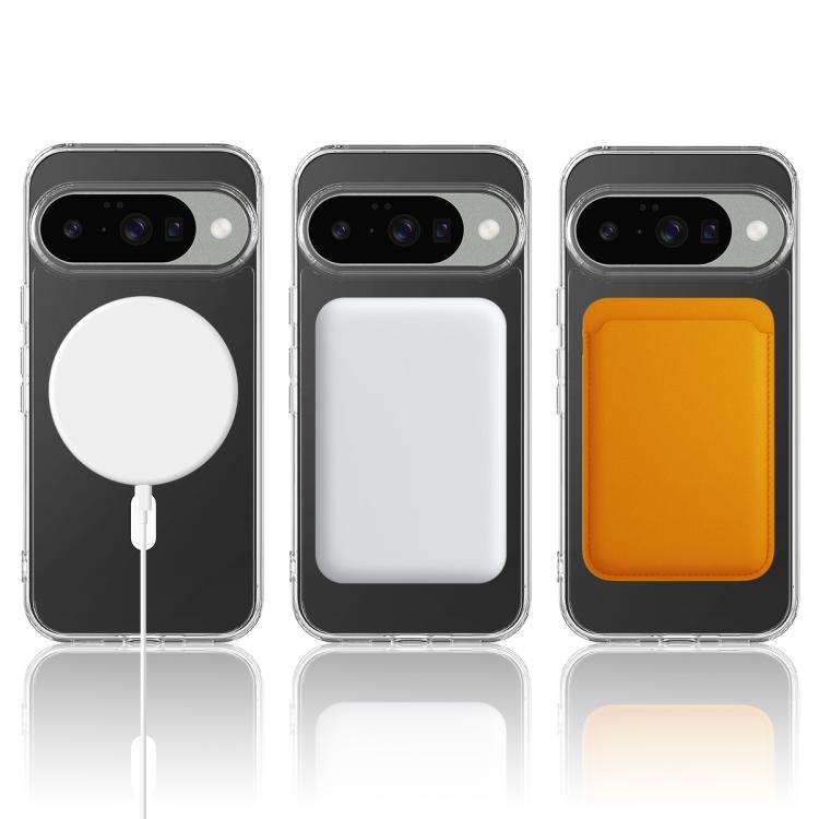 For Google Pixel 10 MagSafe Clear Acrylic PC Hybrid TPU Phone Case(Transparent) - Google Cases by buy2fix | Online Shopping UK | buy2fix