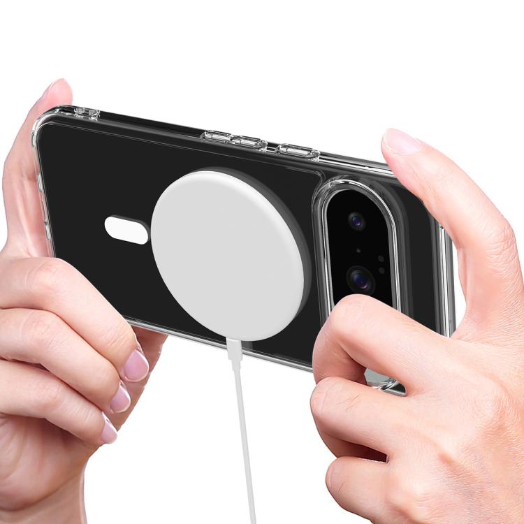 For Google Pixel 10 MagSafe Clear Acrylic PC Hybrid TPU Phone Case(Transparent) - Google Cases by buy2fix | Online Shopping UK | buy2fix