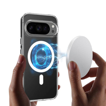 For Google Pixel 10 Pro MagSafe Clear Acrylic PC Hybrid TPU Phone Case(Transparent) - Google Cases by buy2fix | Online Shopping UK | buy2fix