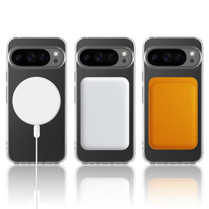 For Google Pixel 10 Pro XL MagSafe Clear Acrylic PC Hybrid TPU Phone Case(Transparent) - Google Cases by buy2fix | Online Shopping UK | buy2fix