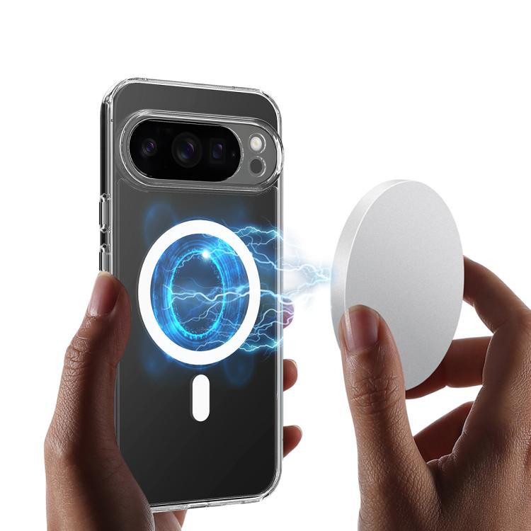 For Google Pixel 10 Pro XL MagSafe Clear Acrylic PC Hybrid TPU Phone Case(Transparent) - Google Cases by buy2fix | Online Shopping UK | buy2fix