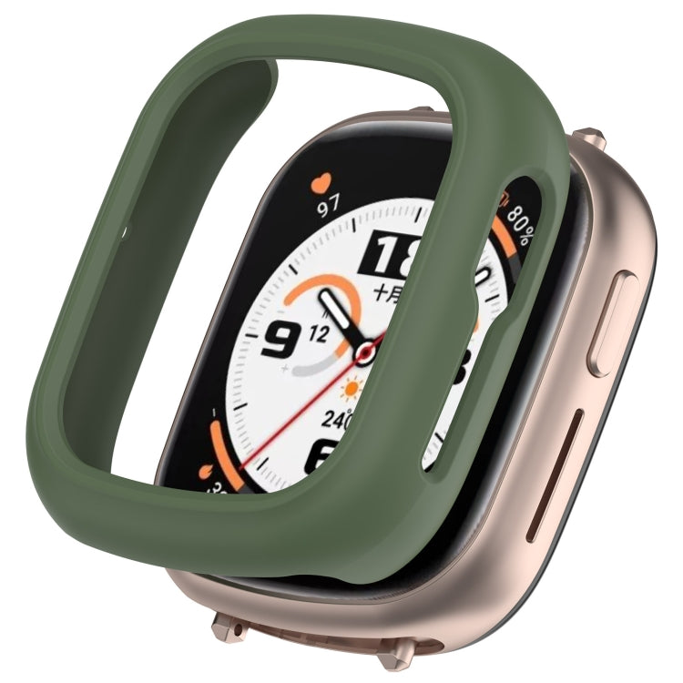 For Honor Watch 4 Half Coverage Hollow PC Watch Protective Case(Dark Green) by buy2fix