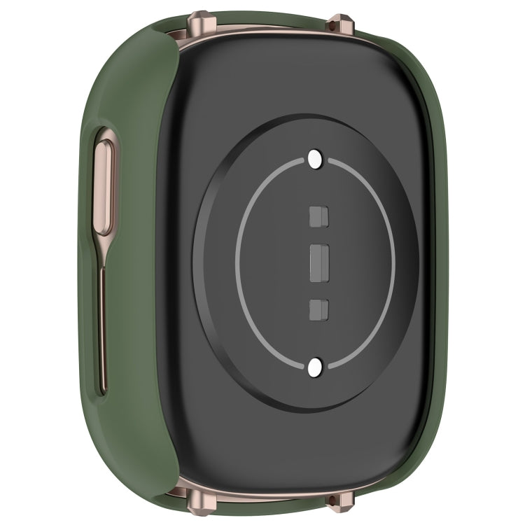 For Honor Watch 4 Half Coverage Hollow PC Watch Protective Case(Dark Green) by buy2fix
