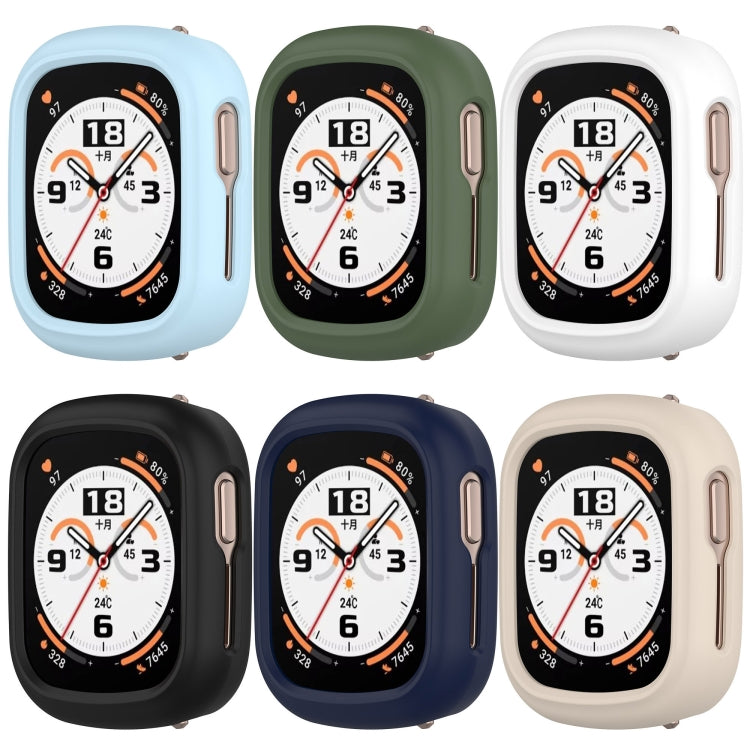 For Honor Watch 4 Half Coverage Hollow PC Watch Protective Case(Dark Green) by buy2fix