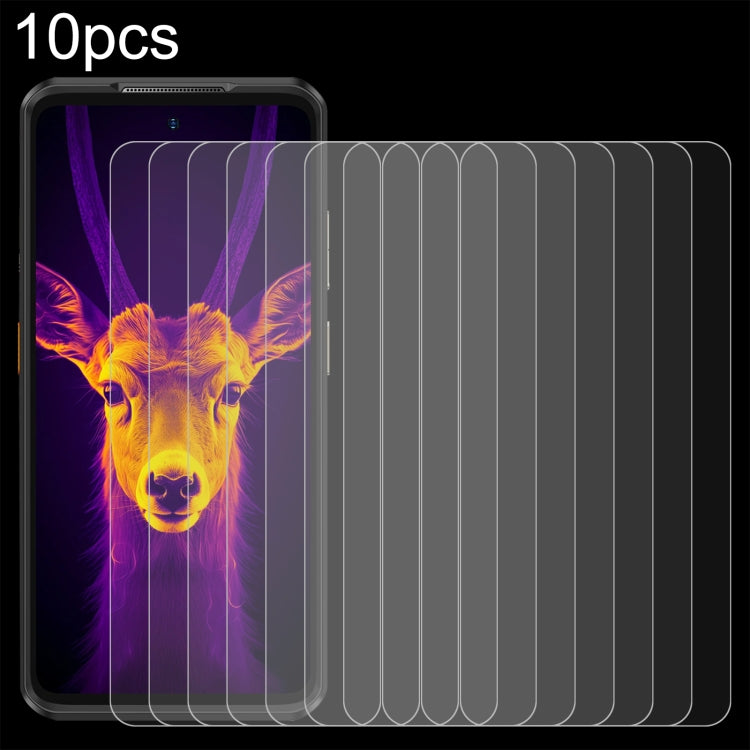 For Ulefone Armor 25T 10pcs 0.26mm 9H 2.5D Tempered Glass Film by buy2fix