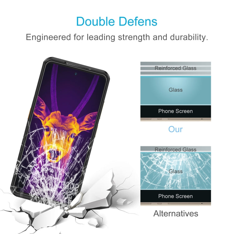 For Ulefone Armor 25T 10pcs 0.26mm 9H 2.5D Tempered Glass Film by buy2fix