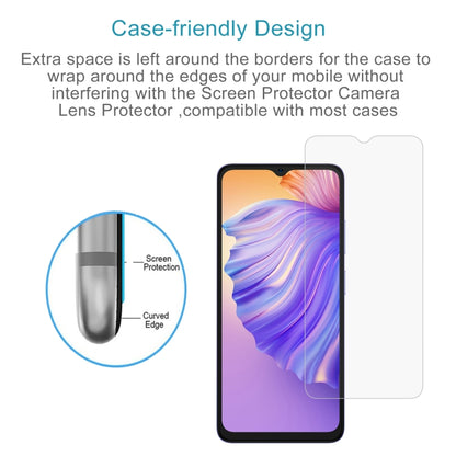 For Ulefone Note 21 10pcs 0.26mm 9H 2.5D Tempered Glass Film by buy2fix