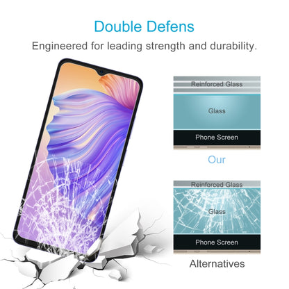 For Ulefone Note 21 10pcs 0.26mm 9H 2.5D Tempered Glass Film by buy2fix