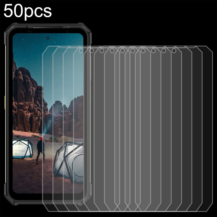 For Ulefone Armor 24 50pcs 0.26mm 9H 2.5D Tempered Glass Film by buy2fix