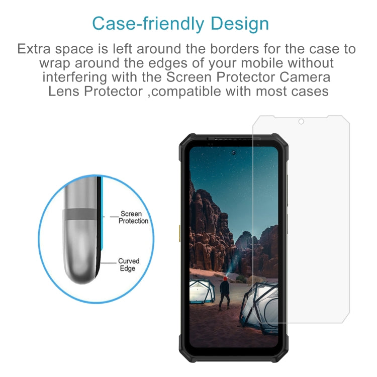 For Ulefone Armor 24 50pcs 0.26mm 9H 2.5D Tempered Glass Film by buy2fix