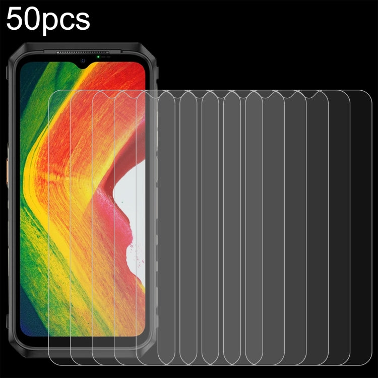 For Ulefone Power Armor 18 Ultra 50pcs 0.26mm 9H 2.5D Tempered Glass Film by buy2fix