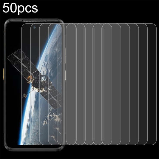 For Ulefone Armor 23 Ultra 50pcs 0.26mm 9H 2.5D Tempered Glass Film by buy2fix