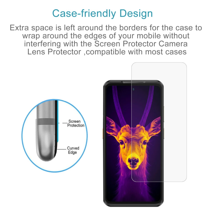 For Ulefone Armor 25T 50pcs 0.26mm 9H 2.5D Tempered Glass Film by buy2fix