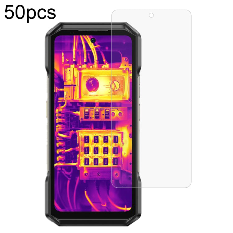 For Ulefone Armor 27T 50pcs 0.26mm 9H 2.5D Tempered Glass Film by buy2fix