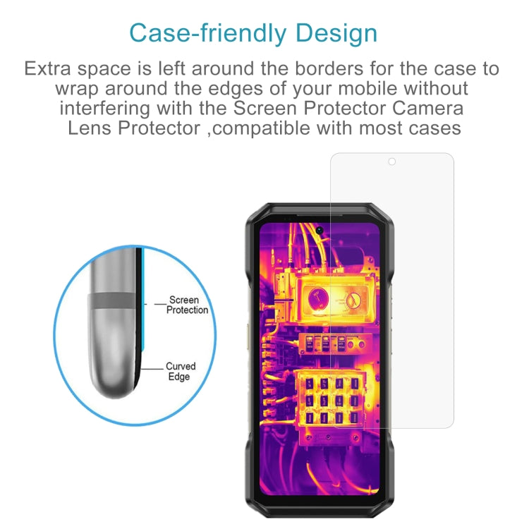 For Ulefone Armor 27T 50pcs 0.26mm 9H 2.5D Tempered Glass Film by buy2fix