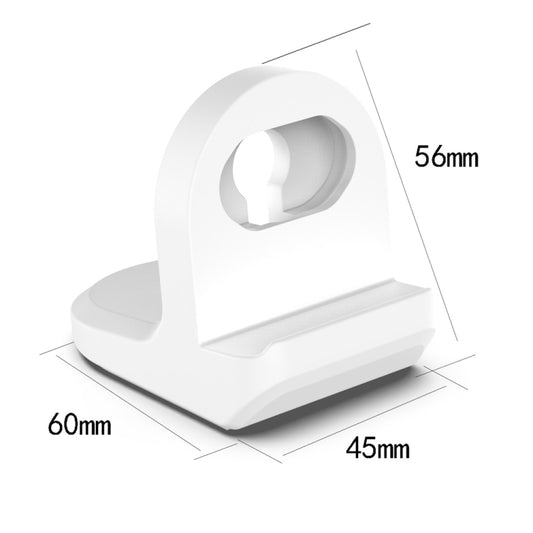 For Amazfit Bip 5 A2215 Smart Watch Silicone Charging Bracket(White) - Charger by buy2fix | Online Shopping UK | buy2fix