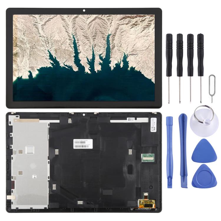 For Lenovo 10e Chromebook Tablet LCD Screen Digitizer Full Assembly with Frame - LCD Screen by buy2fix | Online Shopping UK | buy2fix
