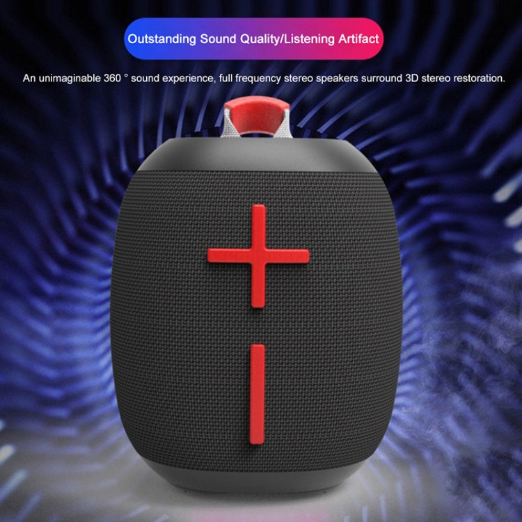 T&G TG-389 Portable Outdoor IPX5 Waterproof Wireless Bluetooth Speaker(Grey) - Waterproof Speaker by T&G | Online Shopping UK | buy2fix