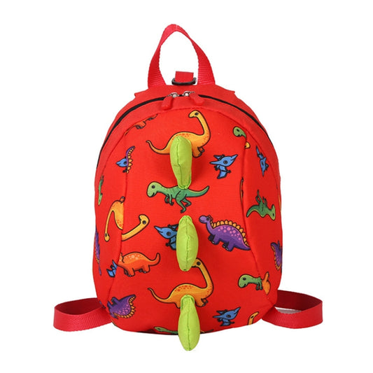 Children Dinosaur Cartoon Anti-Lost Backpack(Red) - Double-shoulder Bags by buy2fix | Online Shopping UK | buy2fix