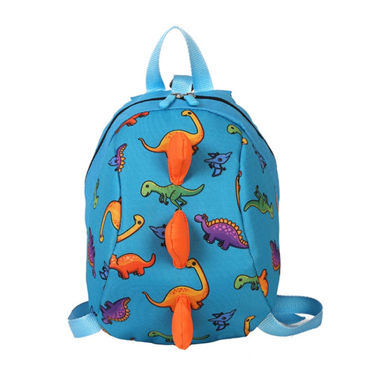 Children Dinosaur Cartoon Anti-Lost Backpack(Blue) - Double-shoulder Bags by buy2fix | Online Shopping UK | buy2fix
