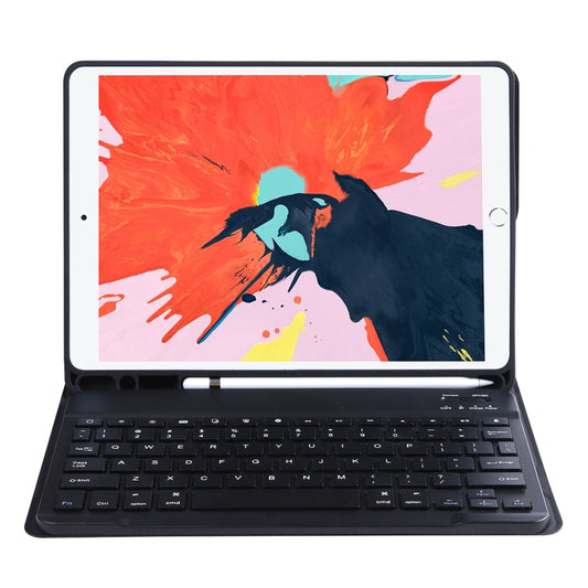 C-11B For iPad Air 4 / Air 5 / Pro 11 inch 2022 / 2021 / 2020 / 2018 Detachable ABS Candy Color Bluetooth Keyboard Tablet Case with Stand & Pen Slot(Black) - For iPad Pro by buy2fix | Online Shopping UK | buy2fix