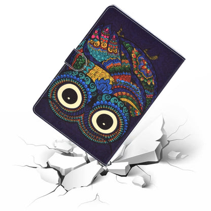 For iPad Pro 10.5 inch Colored Drawing Pattern Horizontal Flip PU Leather Case with Holder & Card Slot & Sleep / Wake-up Function(Owl) - iPad Pro 10.5 inch Cases by buy2fix | Online Shopping UK | buy2fix