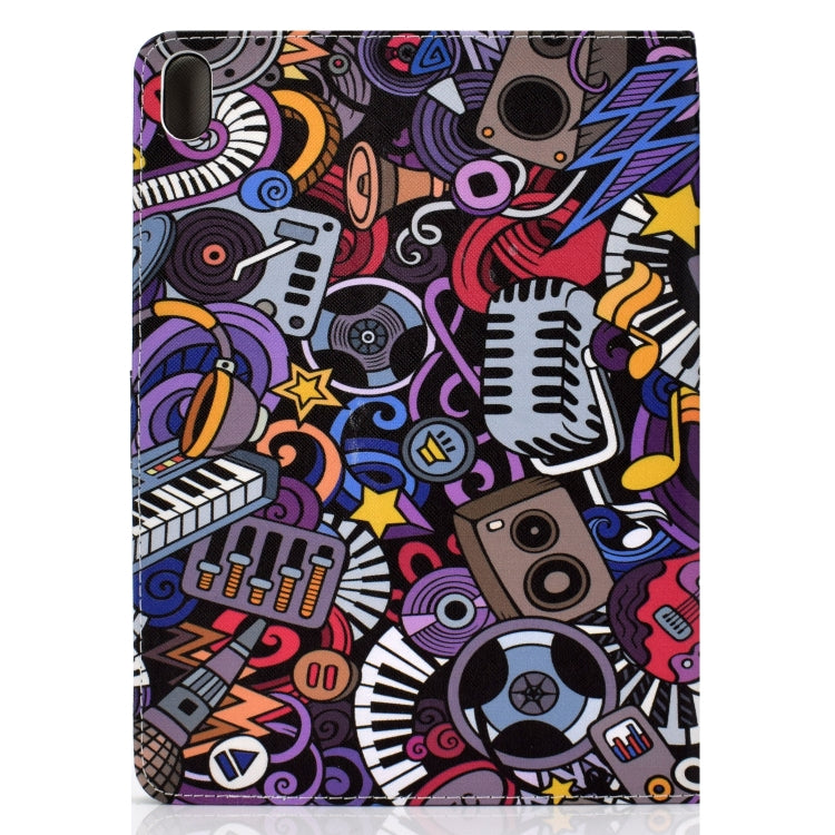 For iPad Pro 11 (2018) Colored Drawing Pattern Horizontal Flip PU Leather Case with Holder & Card Slot & Sleep / Wake-up Function(Graffiti) - iPad Pro 11 (2018) Cases by buy2fix | Online Shopping UK | buy2fix