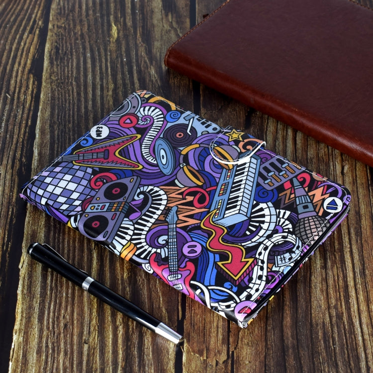 For iPad Pro 11 (2018) Colored Drawing Pattern Horizontal Flip PU Leather Case with Holder & Card Slot & Sleep / Wake-up Function(Graffiti) - iPad Pro 11 (2018) Cases by buy2fix | Online Shopping UK | buy2fix