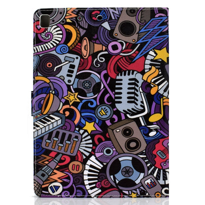 For iPad 10.2 Colored Drawing Pattern Horizontal Flip PU Leather Case with Holder & Card Slot & Sleep / Wake-up Function(Graffiti) - iPad 10.2 Cases by buy2fix | Online Shopping UK | buy2fix