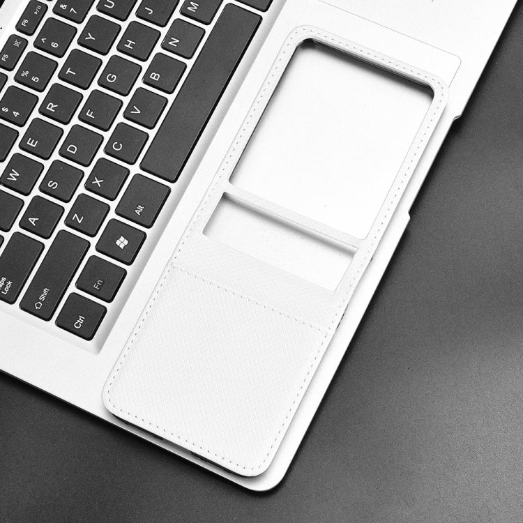 For Motorola Razr 50 Ultra Diamond Texture Leather Phone Case(White) by buy2fix