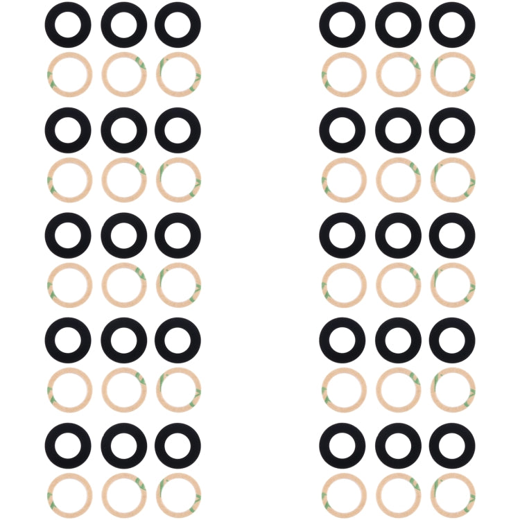 For Samsung Galaxy A24 4G SM-A245F 10set Back Camera Lens - Camera Series by buy2fix | Online Shopping UK | buy2fix