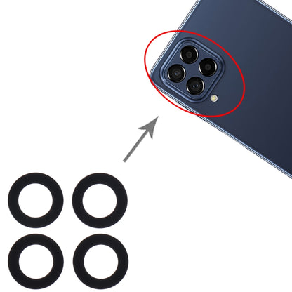 For Samsung Galaxy M53 SM-M536B 10set Back Camera Lens - Camera Series by buy2fix | Online Shopping UK | buy2fix