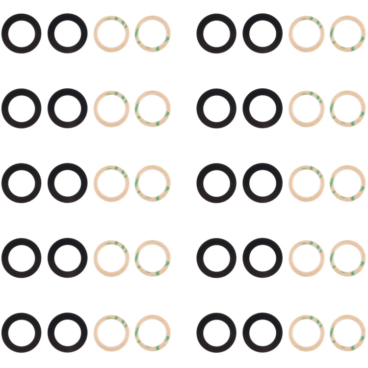 For Samsung Galaxy Z Flip3 5G SM-F711B 10set Back Camera Lens - Camera Series by buy2fix | Online Shopping UK | buy2fix