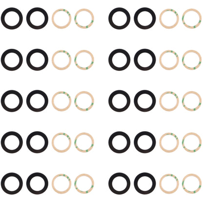 For Samsung Galaxy Z Flip3 5G SM-F711B 10set Back Camera Lens - Camera Series by buy2fix | Online Shopping UK | buy2fix