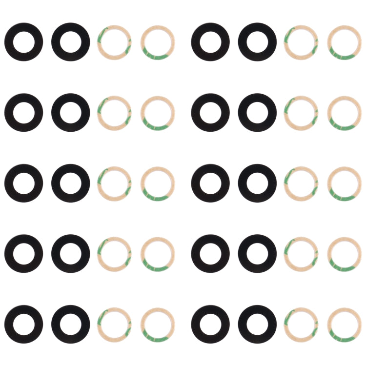 For Samsung Galaxy A04 SM-A045F 10set Back Camera Lens - Camera Series by buy2fix | Online Shopping UK | buy2fix