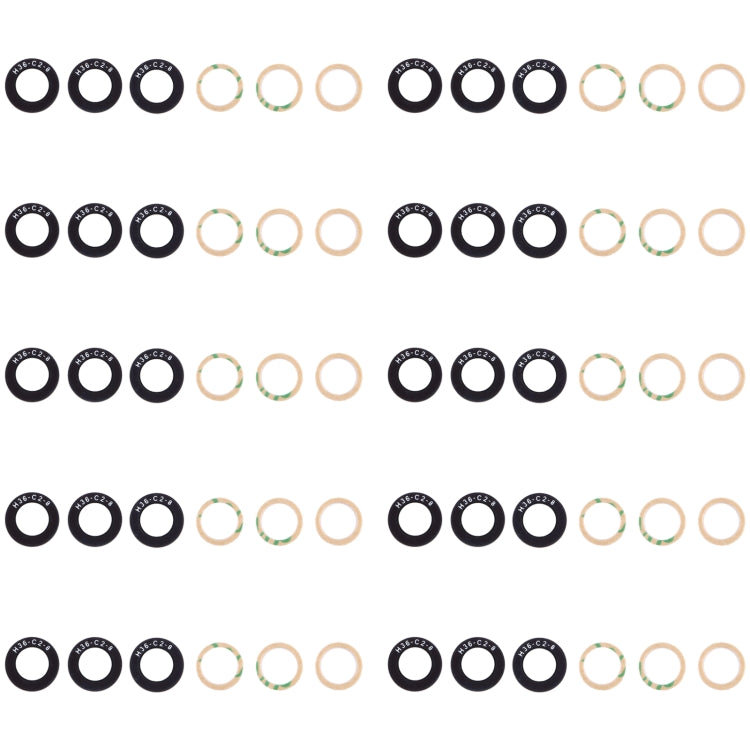 For Samsung Galaxy M14 SM-M146B 10set Back Camera Lens - Camera Series by buy2fix | Online Shopping UK | buy2fix