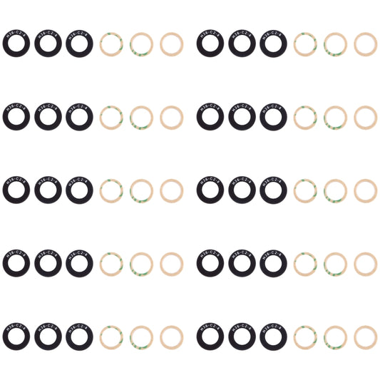 For Samsung Galaxy M14 SM-M146B 10set Back Camera Lens - Camera Series by buy2fix | Online Shopping UK | buy2fix