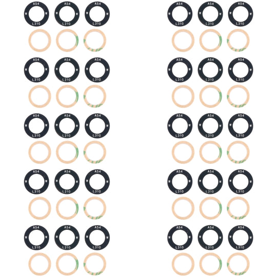 For Samsung Galaxy M54 SM-M546B 10set Back Camera Lens