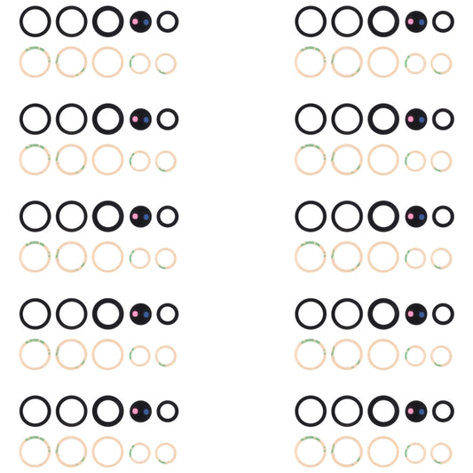 For Samsung Galaxy S23 Ultra SM-S918B 10set Back Camera Lens -  by buy2fix | Online Shopping UK | buy2fix