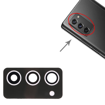 For Samsung Galaxy Z Fold2 5G SM-F916B 10pcs Back Camera Lens - Camera Series by buy2fix | Online Shopping UK | buy2fix