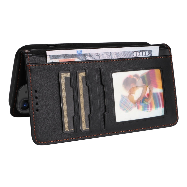 For iPhone 11 BETOPNICE BN-005 2 in 1 Detachable Imitate Genuine Leather Phone Case(Black) - iPhone 11 Cases by BETOPNICE | Online Shopping UK | buy2fix