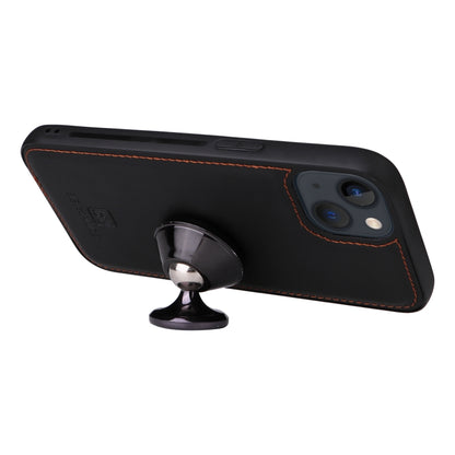 For iPhone 13 / 14 BETOPNICE BN-005 2 in 1 Detachable Imitate Genuine Leather Phone Case(Black) - iPhone 14 Cases by BETOPNICE | Online Shopping UK | buy2fix