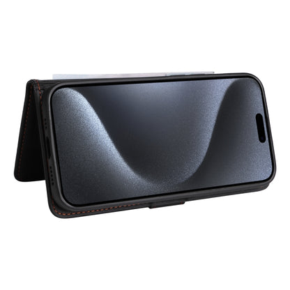 For iPhone 15 Pro BETOPNICE BN-005 2 in 1 Detachable Imitate Genuine Leather Phone Case(Black) - iPhone 15 Pro Cases by BETOPNICE | Online Shopping UK | buy2fix