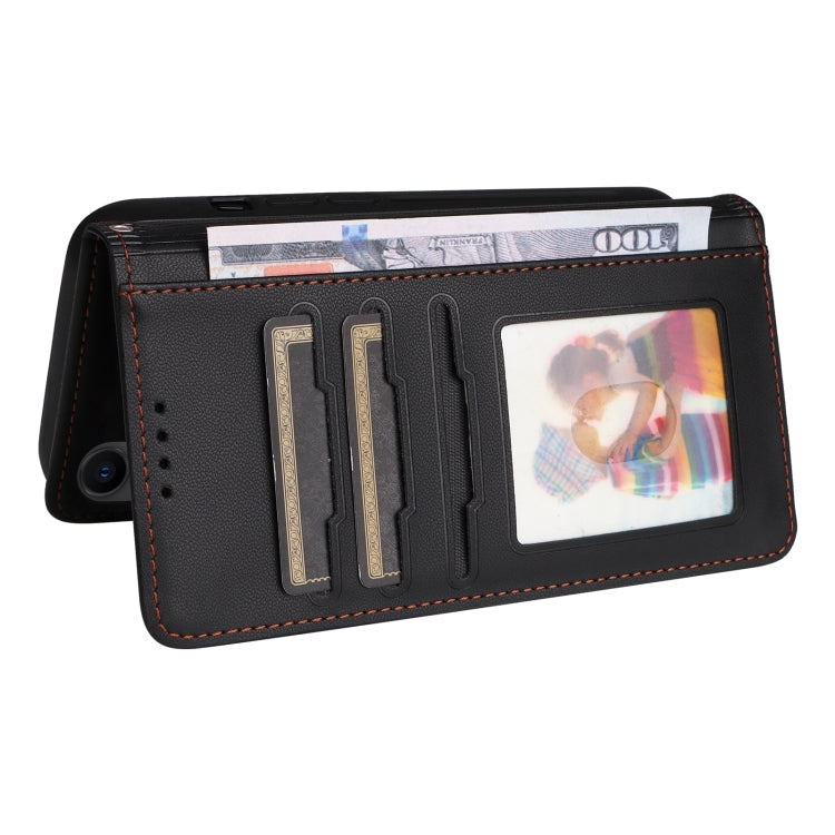 For iPhone XR BETOPNICE BN-005 2 in 1 Detachable Imitate Genuine Leather Phone Case(Black) - More iPhone Cases by BETOPNICE | Online Shopping UK | buy2fix
