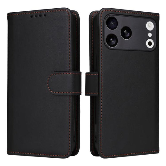 For iPhone 18 Pro Max / 17 Pro Max BETOPNICE BN-005 2 in 1 Detachable Imitate Genuine Leather Phone Case(Black)