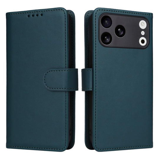 For iPhone 18 Pro Max / 17 Pro Max BETOPNICE BN-005 2 in 1 Detachable Imitate Genuine Leather Phone Case(Blue)