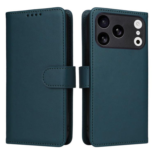 For iPhone 18 Pro / 17 Pro BETOPNICE BN-005 2 in 1 Detachable Imitate Genuine Leather Phone Case(Blue)