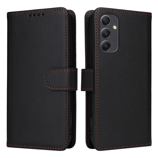 For Samsung Galaxy A34 5G BETOPNICE BN-005 2 in 1 Detachable Imitate Genuine Leather Phone Case(Black)