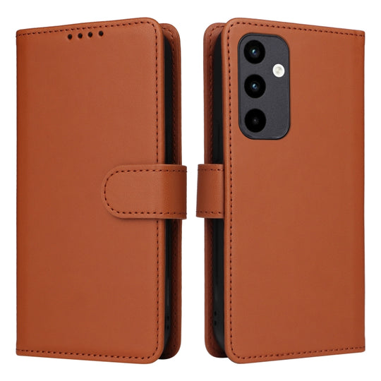 For Samsung Galaxy A35 5G BETOPNICE BN-005 2 in 1 Detachable Imitate Genuine Leather Phone Case(Brown)