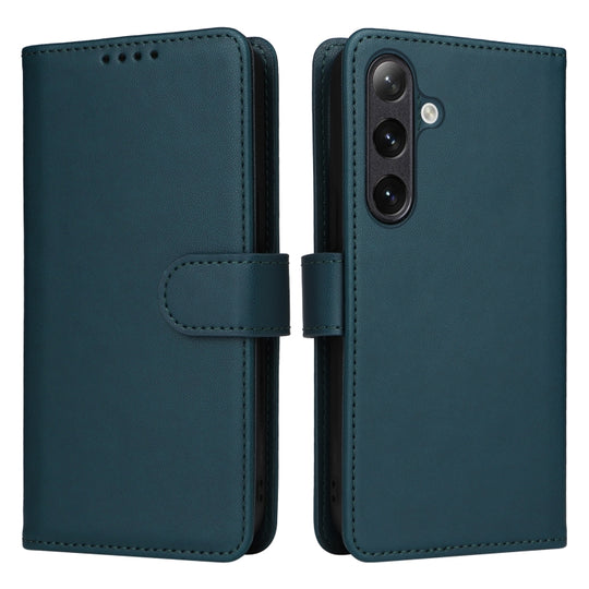 For Samsung Galaxy S24+ 5G BETOPNICE BN-005 2 in 1 Detachable Imitate Genuine Leather Phone Case(Blue)